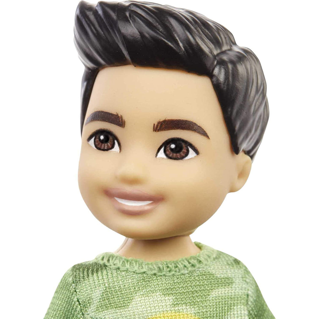 Barbie Club Chelsea Green Emoji Top Boy Doll - Maqio