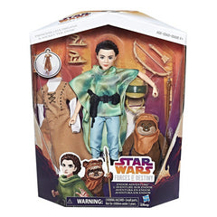 Star Wars Forces of Destiny Leia Organa Endor Adventure Figure Doll - Maqio