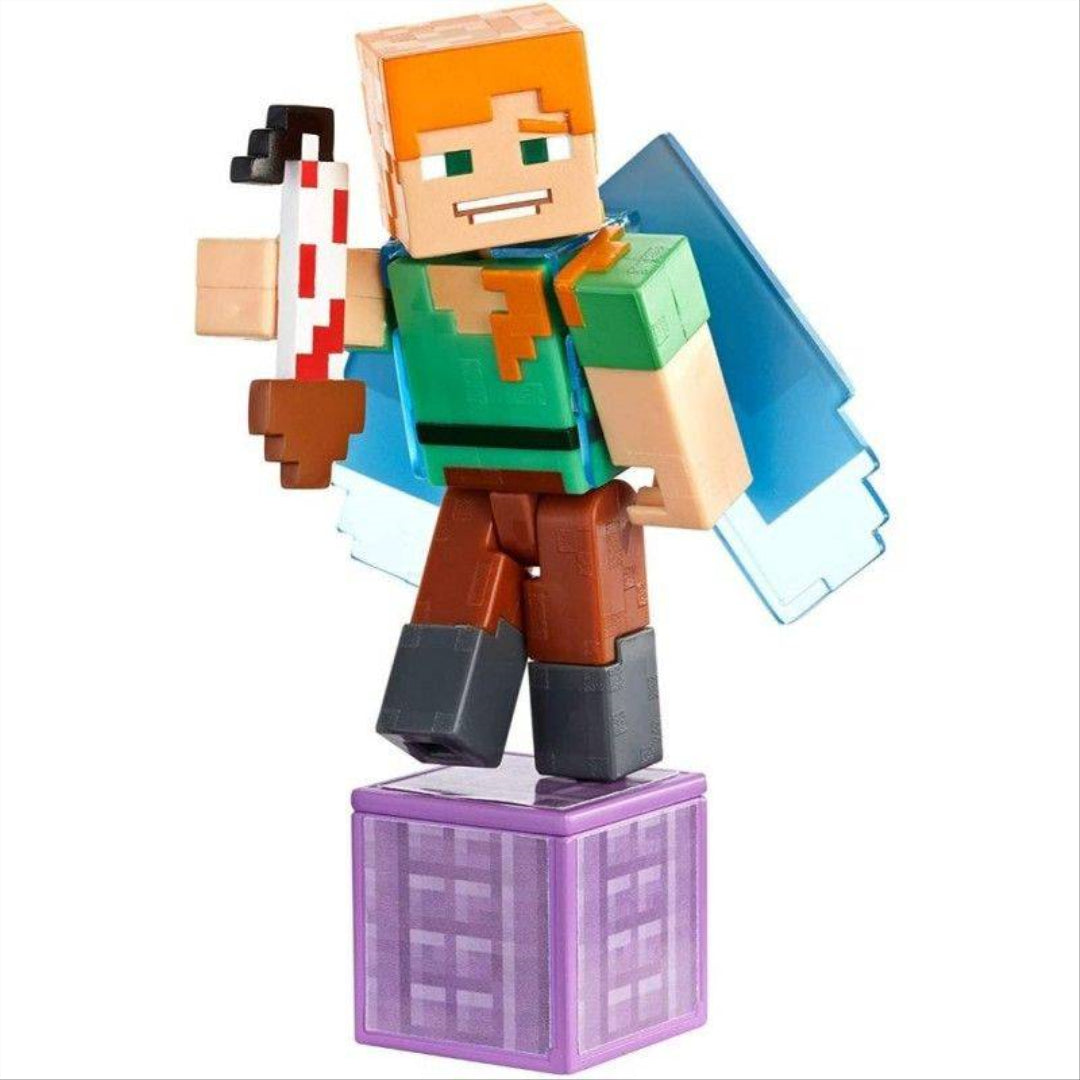 Minecraft Comic Maker Action Figure -  Alex with Elytra - Maqio