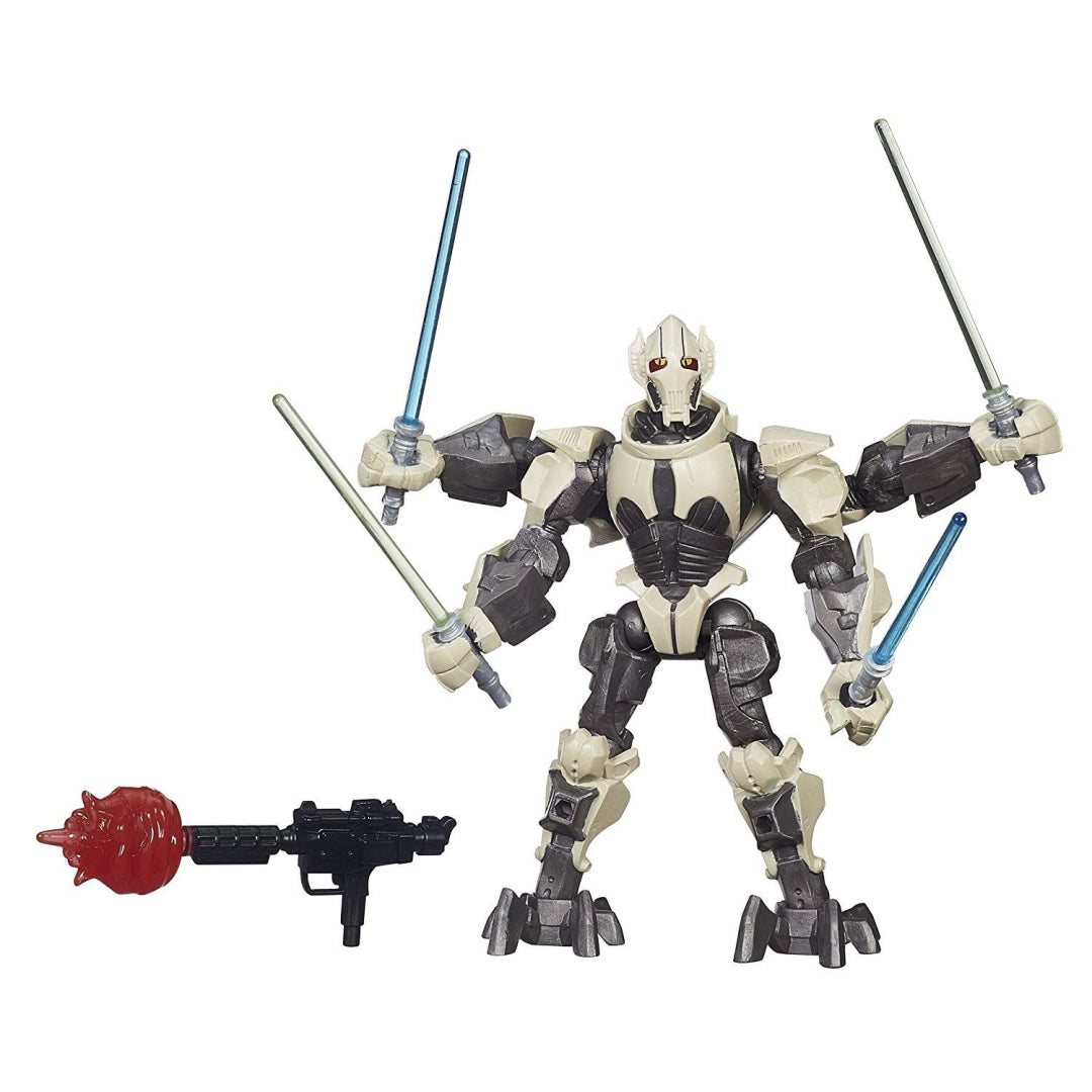 Star Wars B3669 Hero Mashers Episode III General Grievous Action Figure Toy - Maqio