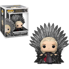 Funko Pop Deluxe Daenerys Sitting on Throne Collectible Figure 75