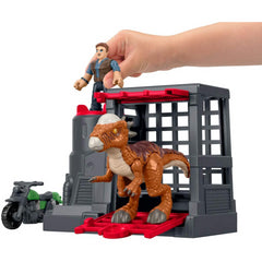 Jurassic World Imaginext Stygimoloch & Owen Action Figures