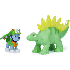 Paw Patrol Rocky and Stegosaurus Action Figures with Mystery Dino - Maqio