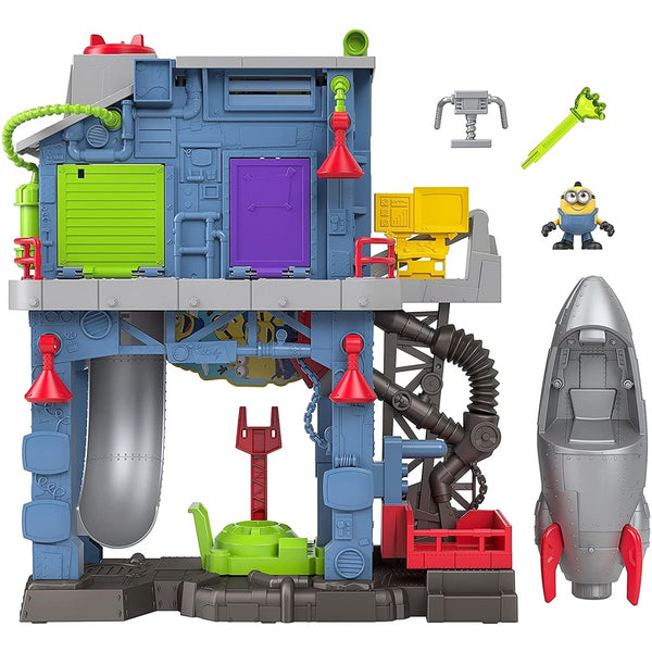 Fisher-Price GMP35 Imaginext Minions The Rise of Gru Gadget Lair Playset  for sale online