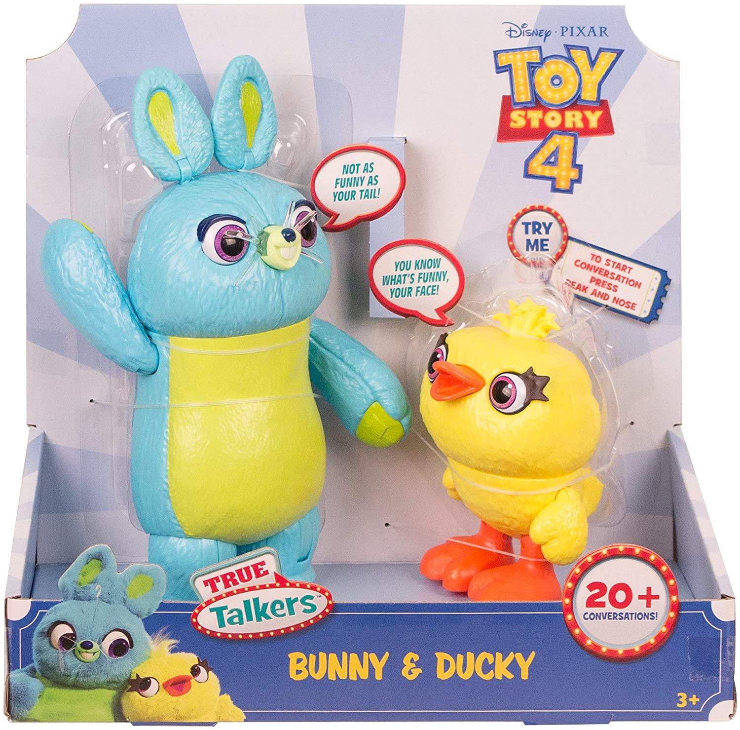 Disney Toy Story Ducky And Bunny Water Bottle Blue