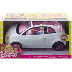 Barbie Fiat 500 Vehicle with Doll Playset FVR07 - Maqio