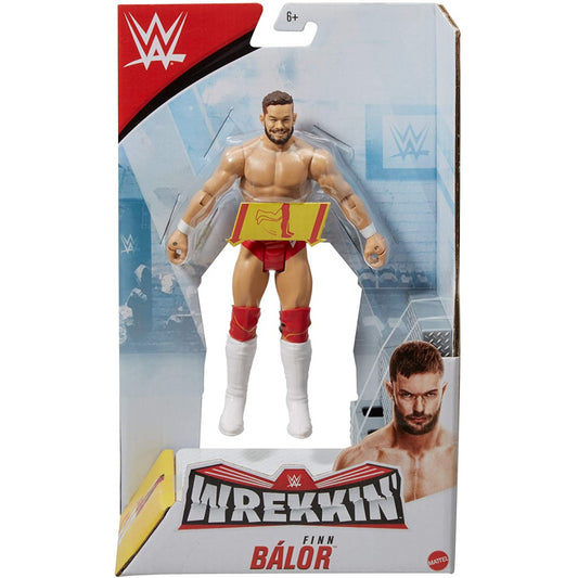 WWE Wrekkin' Finn Balor Action Figure with Wreckable Accessory - Maqio