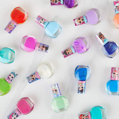 L.O.L. Surprise! Peel-able Nail Polish 18 Kids Nail Varnish Sets Safe Non Toxic