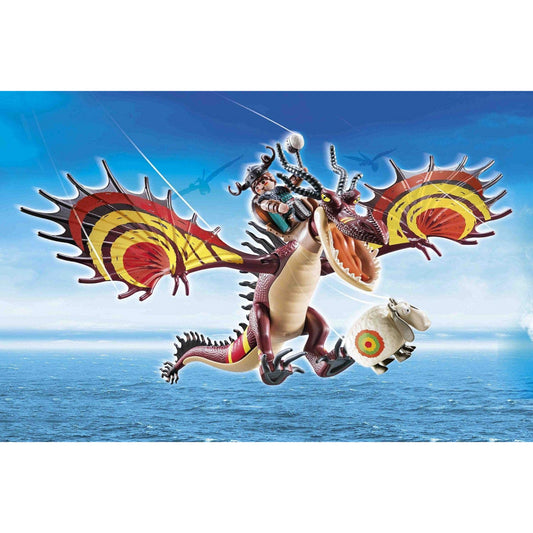 Playmobil DreamWorks Dragons Dragon Racing Snotlout & Hookfang - Maqio