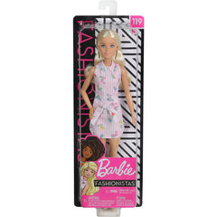 Barbie Fashionistas Doll with Long Blonde Hair 119 - Maqio