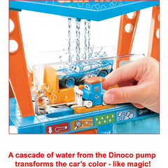 Disney Pixar Cars Colour Changers Dinoco Car Wash Playset