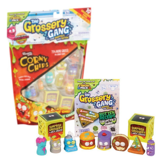 Grossery Gang Series 1 Figures - Pack of 10 (69003) - Maqio