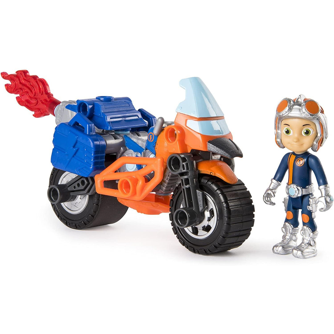 Rusty Rivets Rustyâ€™s Supermoto with Pullback Wheels and Figure 20101270 - Maqio