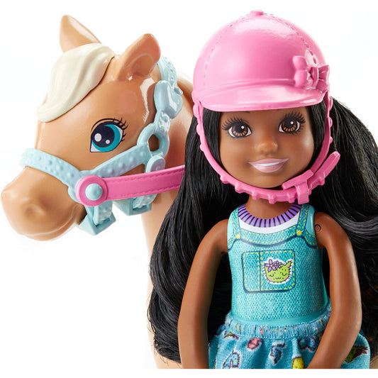 Barbie Family Pony Horse and Chelsea Doll Adventure Gift Set