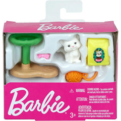 Barbie Mini Story - Kitty with Cat Stand Playset