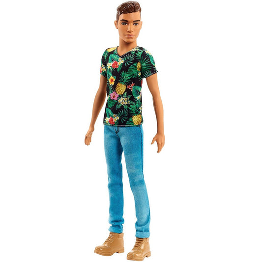 Barbie FJF73 Ken Fashionistas Tropical Vibes Fashion Toy Doll - Maqio