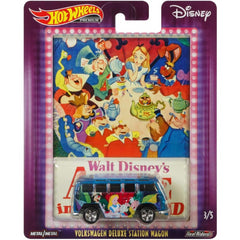 Hot Wheels Volkswagen Deluxe Station Wagon with Disney Classic Theme