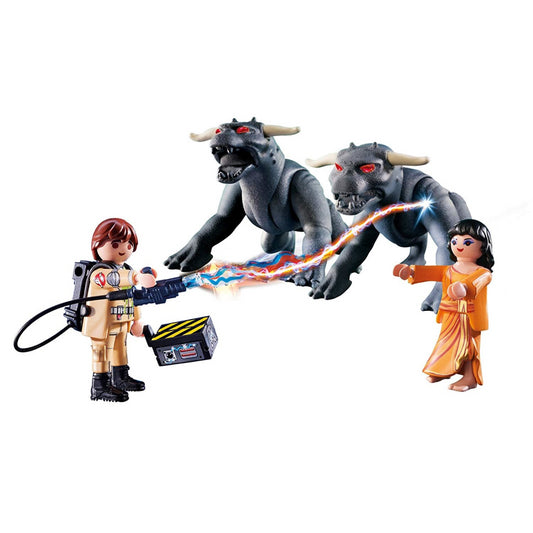 Playmobil 9223 Ghostbusters Venkman with Terror Dogs - Maqio