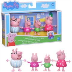 Peppa Pig Peppa's Family Bedtime 4 Pack of Figures