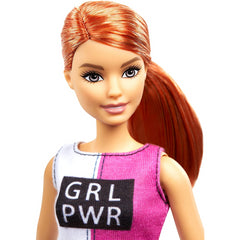 Barbie GRL Power Fitness Doll with Gym Bag and Equipment