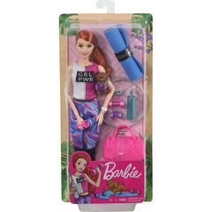 Barbie GRL Power Fitness Doll with Gym Bag and Equipment