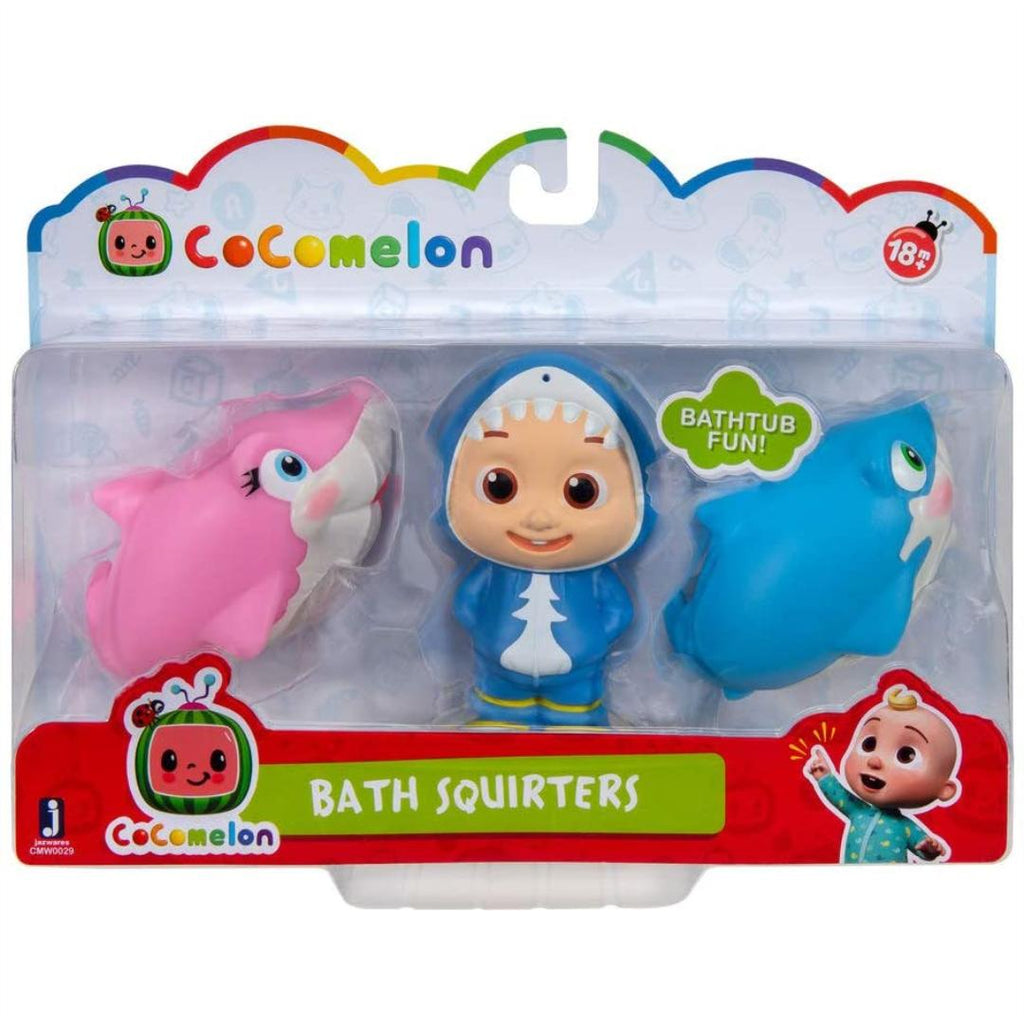 Cocomelon Mummy Daddy Sharks & JJ Bath Squirter Toys – Maqio