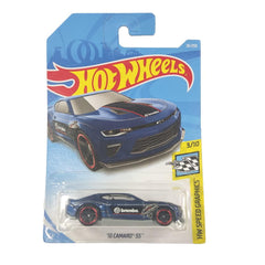 Hot Wheels Die-Cast Vehicle Camaro SS 2018 Blue