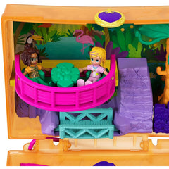 Polly Pocket Jungle Safari Compact Playset