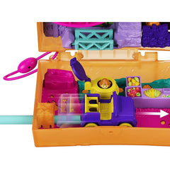 Polly Pocket Jungle Safari Compact Playset