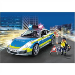 Playmobil 70066 Porsche 911 Carrera 4S Police Car Playset