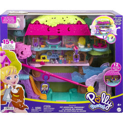 Polly Pocket Pollyville Pet Adventure Treehouse