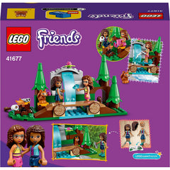 Lego 41677 Friends Forest Waterfall Camping Adventure Set Building Toy