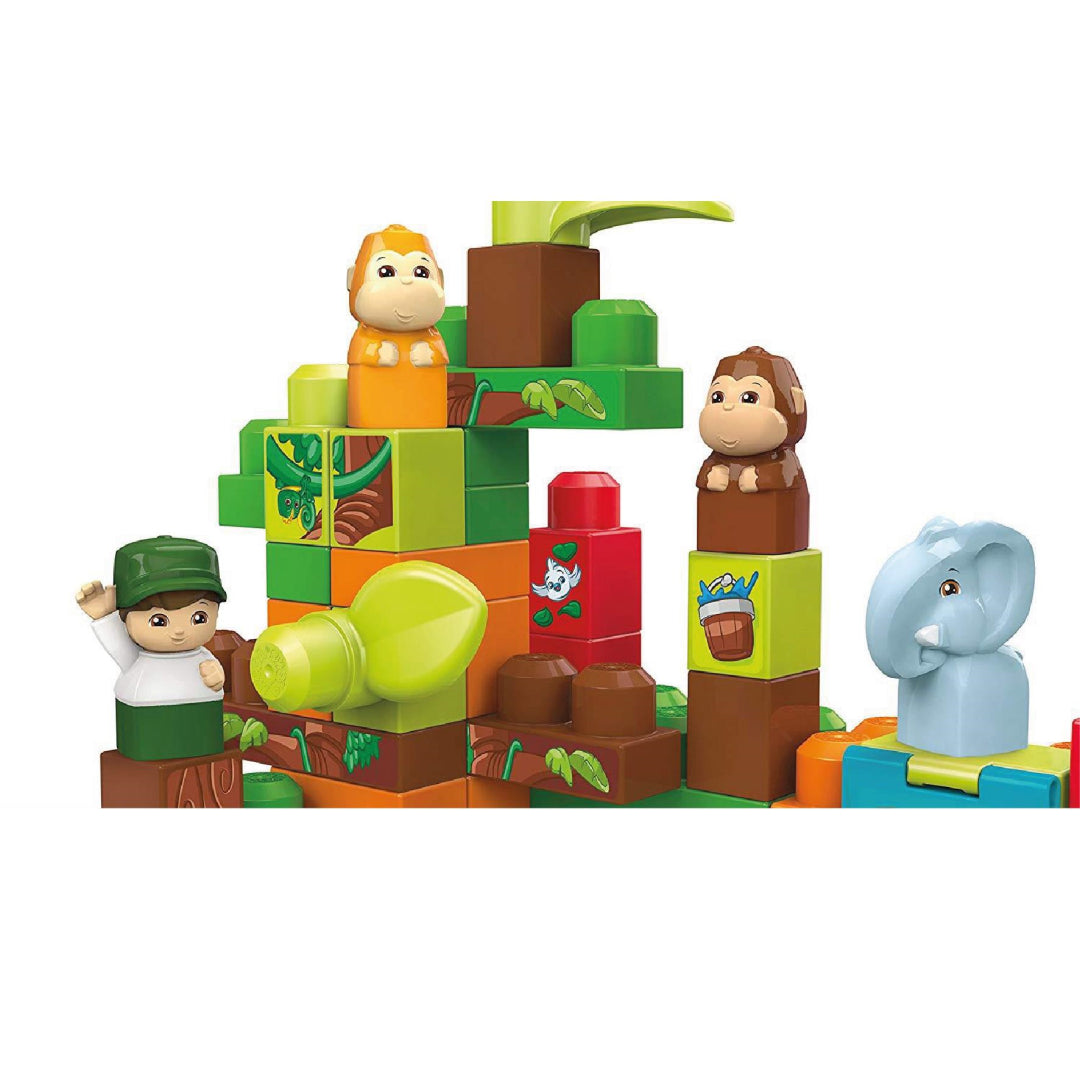 Mega Bloks FFG41 Jungle Fun Tub Building Set - Maqio