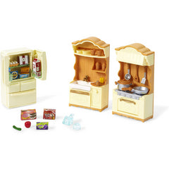 Sylvanian Families Furniture Kitchen Play Set - DOLLS NOT INCLUDED