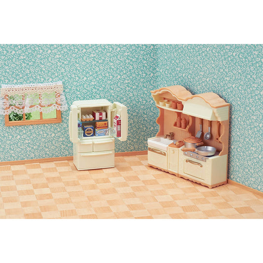 Sylvanian Families Furniture Kitchen Play Set - DOLLS NOT INCLUDED