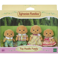 Sylvanian Families Toy Poodle Family of 4 Figures