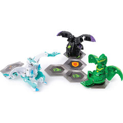 Bakugan Battle Planey Starter 3-Pack Action Figures - Haos Nobilious