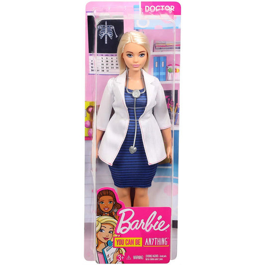 Barbie FXP00 Doctor Doll with Stethoscope - Maqio