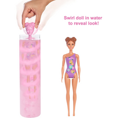 Barbie Colour Reveal Doll with 7 Surprises