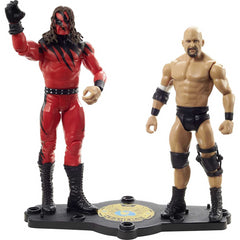 WWE Championship Showdown Stone Cold Steve Austin vs Kane 2 Pack Action Figures