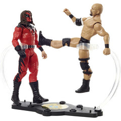 WWE Championship Showdown Stone Cold Steve Austin vs Kane 2 Pack Action Figures