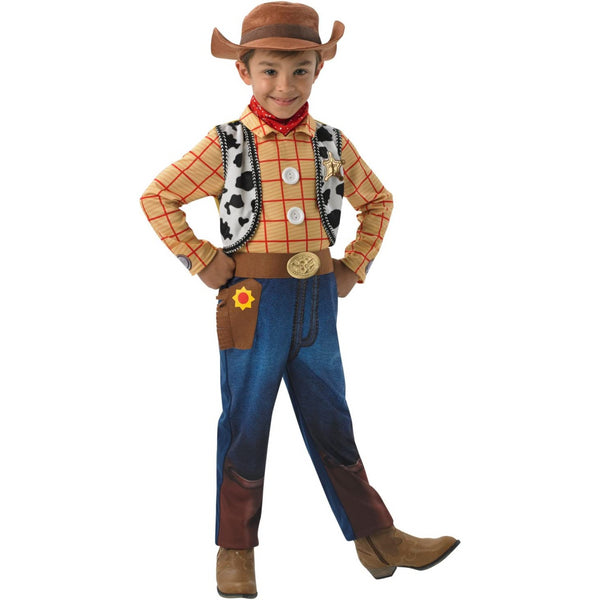 Rubie's Disney Toy Story Woody Deluxe Costume Child Medium Age 5-6 years  116cm