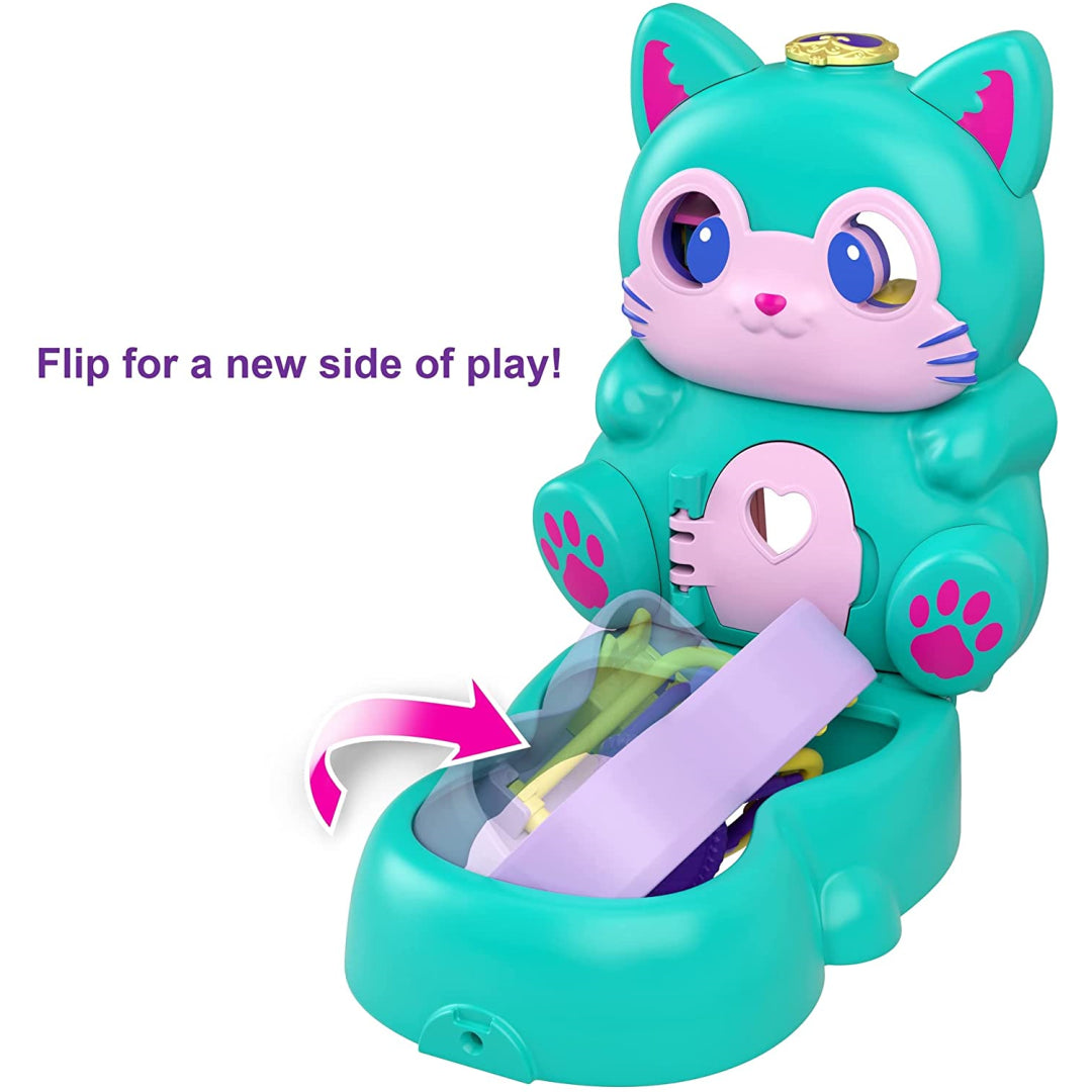 Polly Pocket Flip and Find CAT compact NEW