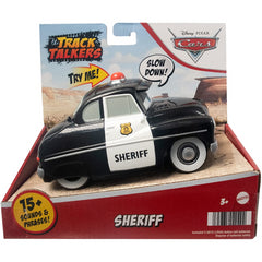 Disney Pixar Cars Track Talkers Sheriff Vehicle 5.5" Talking Car