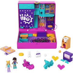 Polly Pocket Race & Rock Arcade Compact Gaming Theme