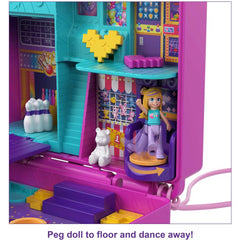 Polly Pocket Race & Rock Arcade Compact Gaming Theme