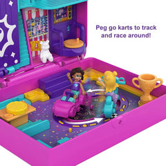 Polly Pocket Race & Rock Arcade Compact Gaming Theme