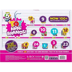 Mini Brands Advent Calendar 2023 by ZURU Mini Brands Limited Edition Advent  Calendar with 4 Exclusive Minis, Mystery Collectibles Toys Comes with 24  Minis 