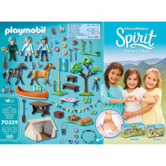 Playmobil 70329 DreamWorks Spirit Summer Camp Play Figure Playset