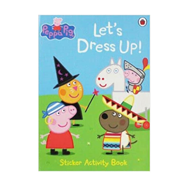 Peppa dress shop up sticker book